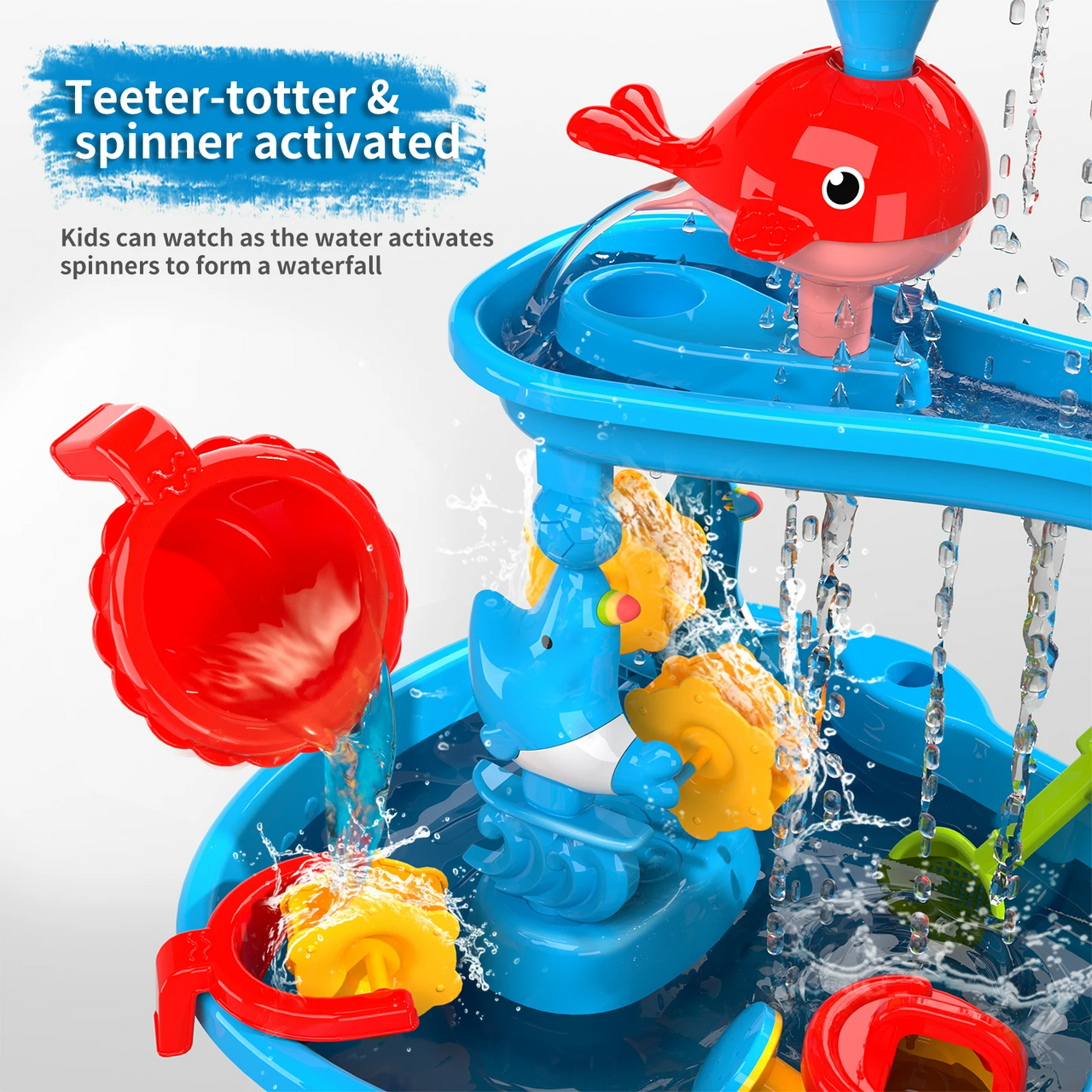 AquaPlay Table | Spetterend zomerplezier - Zand- en watertafel voor kinderen