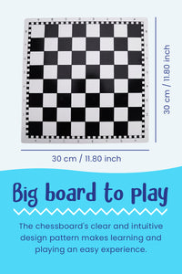 Thumbnail for EcoToys Chess Adventure Set | Stimuleer Creativiteit - Educatieve houten schaken voor kinderen