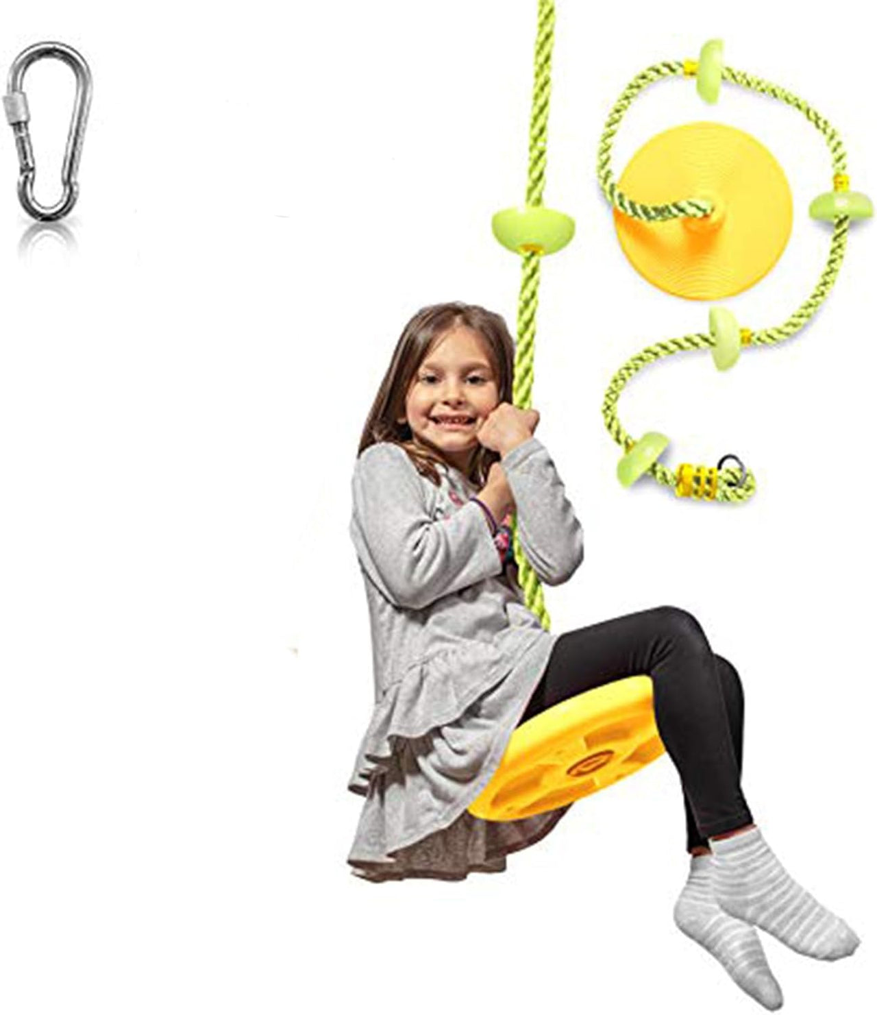 Jungle Swing Set | Avontuurlijk speelplezier - Tuinschommel met klimtouw