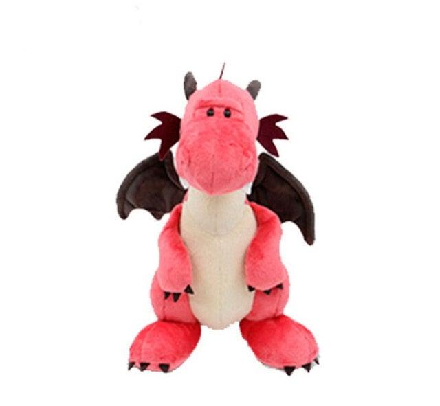 Knuffeldraak | Suave y resistente - Dragón de peluche con alas para diversión de abrazos