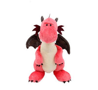Thumbnail for Knuffeldraak | Suave y resistente - Dragón de peluche con alas para diversión de abrazos