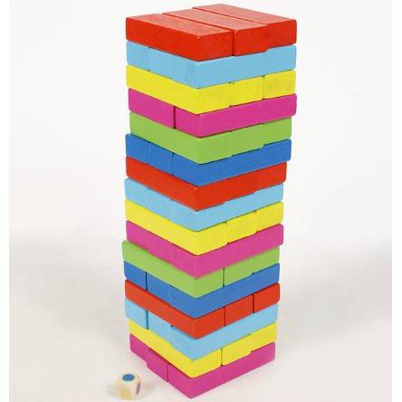 StackMaster | Diversión Viva - Juego de Torre de Madera Tumble