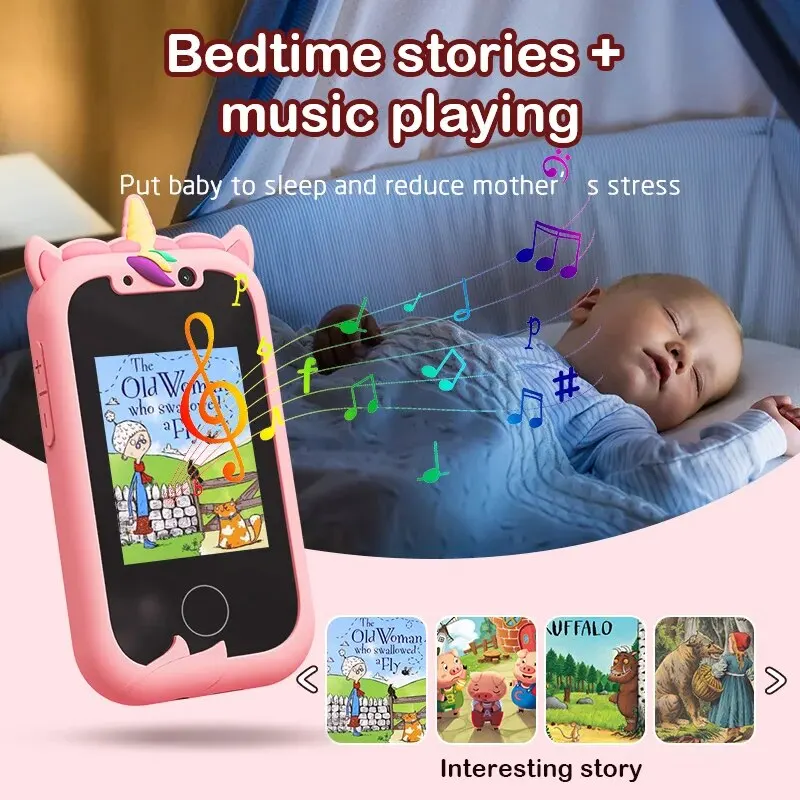 KidSnap | Slimme Speeltelefoon met Camera en MP3 - Leertelefoon voor Kinderen