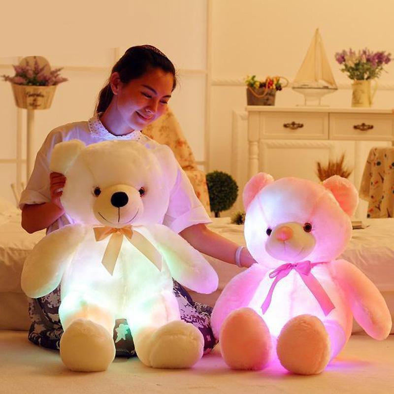 GlowTeddy | Verlicht de nacht - LED Teddy Beer Knuffel voor kinderen