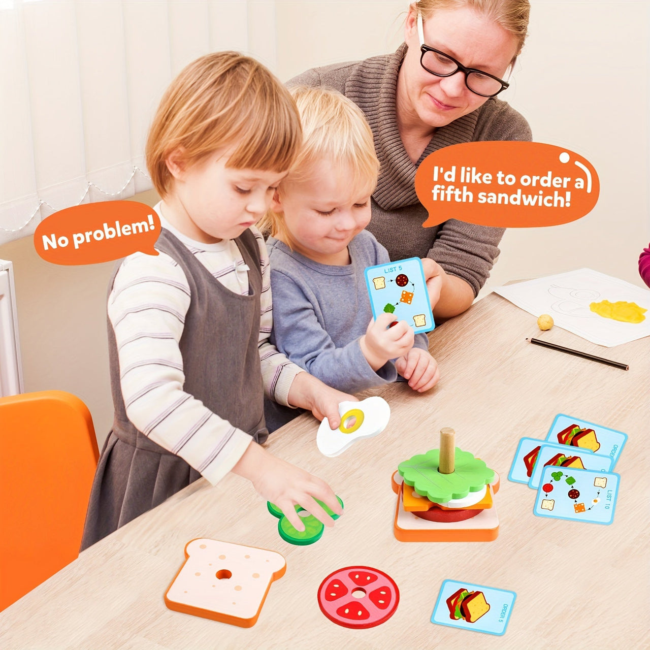 Ecotoys StackMaster | Verrijk de Creativiteit - Educatief Stapelspeelgoed voor Kinderen