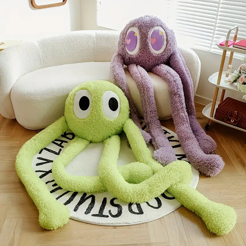 OctoCuddle | Voor warmte en vreugde - Langbenige octopus pluche knuffel