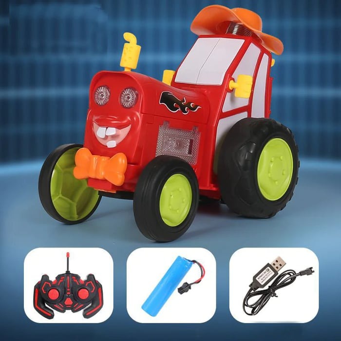Mini Coche RC | Diversión - Música, Luces y Función de Salto en Uno