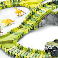 Thumbnail for DinoAdventure | Spannend speelplezier - Flexibele dinosaurusbaan met auto's