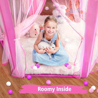 Thumbnail for DreamDome | Diversión de juego encantadora - Tienda de princesa rosa para aventuras mágicas
