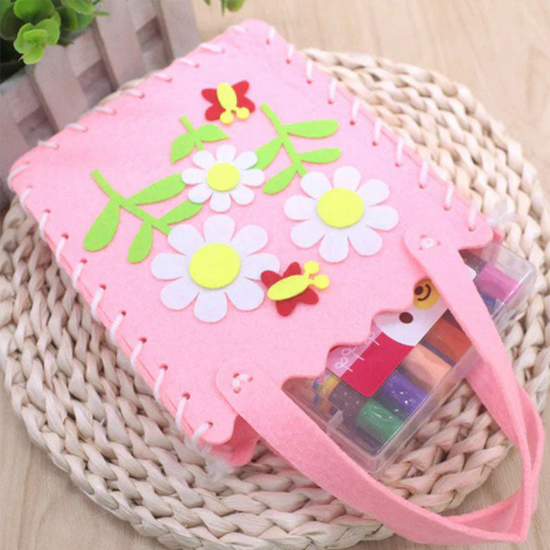 4Little DIY Tas Creatie Kit | 3-in-1 Kindertas voor Kinderen 5+ – Laat Creativiteit en Plezier Bloeien 2