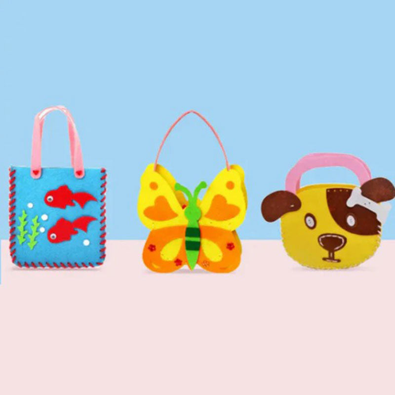4Little DIY Tas Creatie Kit | 3-in-1 Kindertas voor Kinderen 5+ – Laat Creativiteit en Plezier Bloeien 7