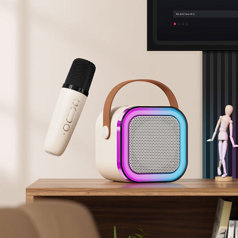4Little Karaoke Set | Mini Karaoke met 2 Draadloze Microfoons, 3+ – Samen zingen voor eindeloos plezier 7