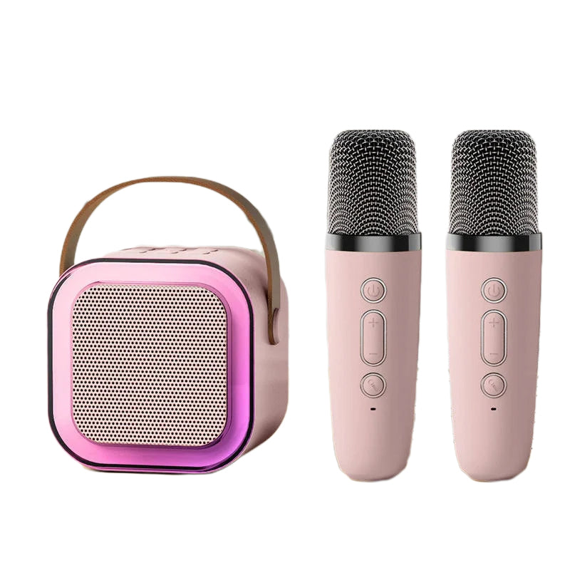 4Little Karaoke Set | Mini Karaoke met 2 Draadloze Microfoons, 3+ – Samen zingen voor eindeloos plezier 9