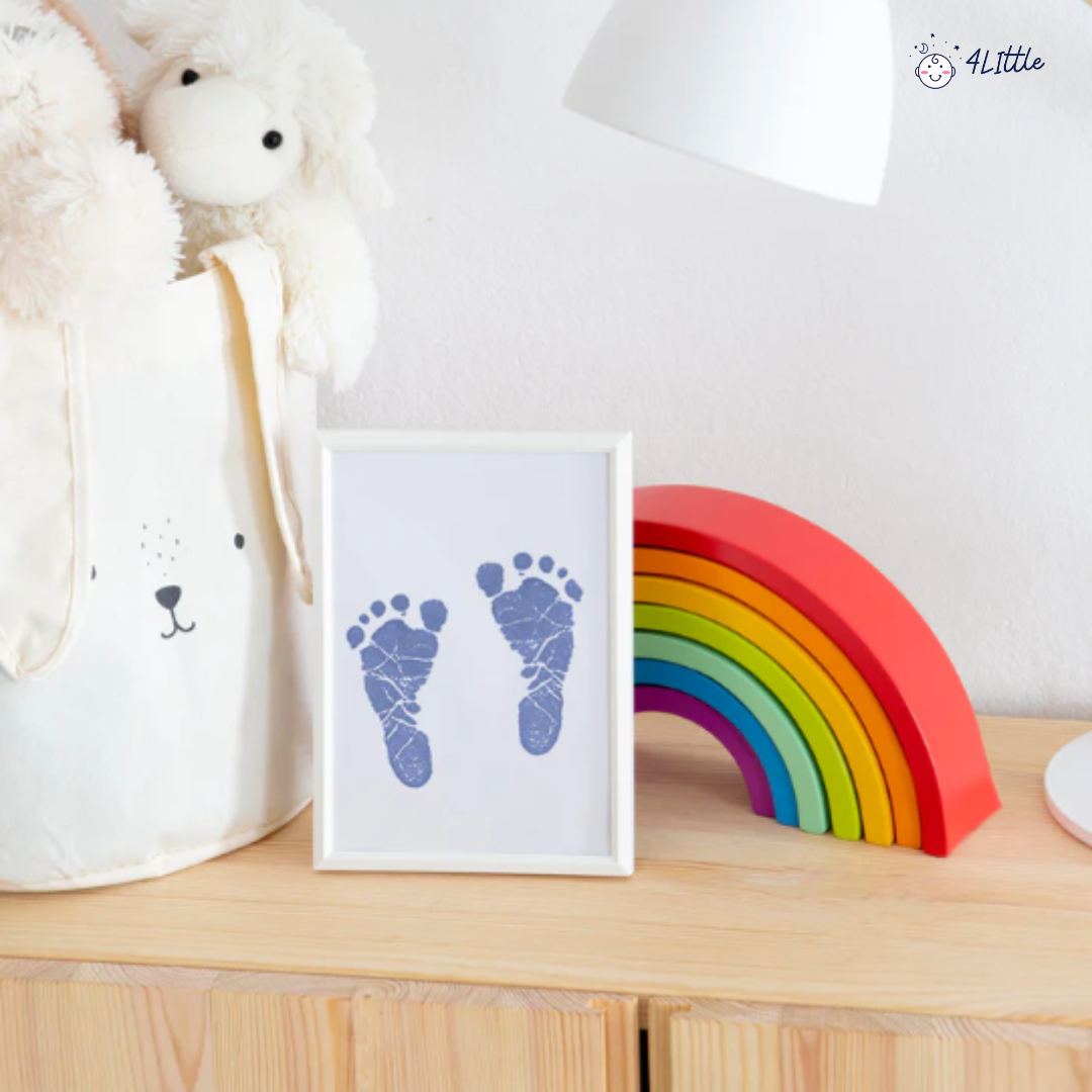 4Little TinyPad | Inktvrij Stempelpad, 12x8 cm, Geschikt Vanaf Geboorte – Leg Mooie Herinneringen Vast Zonder Rommel 2