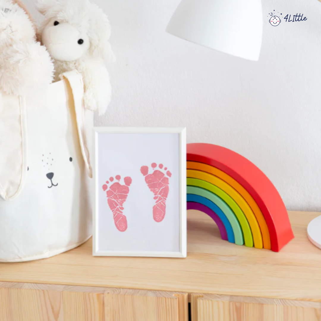4Little TinyPad | Inktvrij Stempelpad, 12x8 cm, Geschikt Vanaf Geboorte – Leg Mooie Herinneringen Vast Zonder Rommel 3