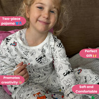 Thumbnail for ForestFriends | Coloring and discovering - DIY pajama set with forest animals