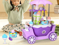 Thumbnail for IceCreamDream | Magical fun - Ice cream carousel toy with kitchen playset for girls
