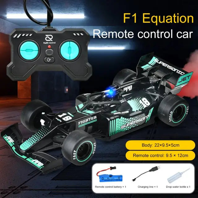 DriftMaster | Aventura de velocidad - Mini coche RC con batería recargable y función de derrape