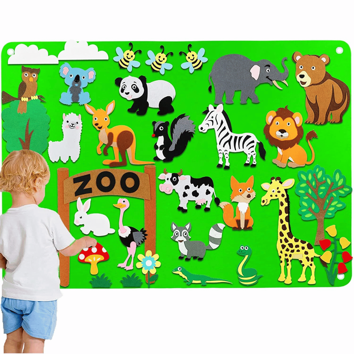 Tablero de cuentos de granja | Crea magia con historias - Juguete educativo para niños pequeños