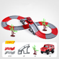 Thumbnail for Toystar™ Flexible RaceTrack - Flexibele Railspoor Speelgoedset Racebaan