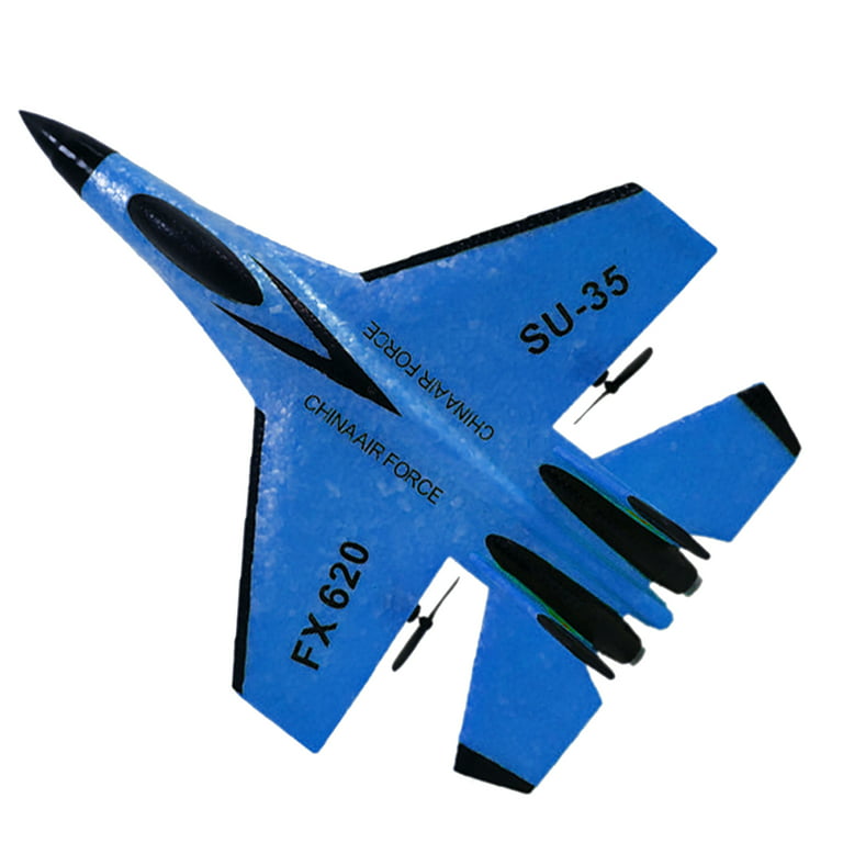 Eyftear SU-35 | Flugzeugspaß für Anfänger - Einfaches Flugvergnügen mit LED-Lichtern