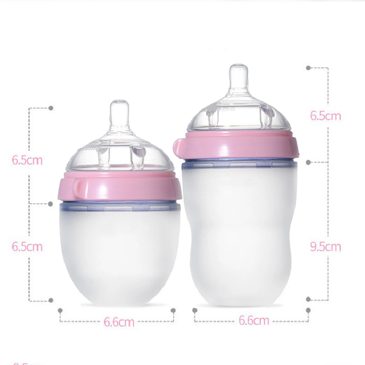 Babytopia | Comfort & Veiligheid – Silicone Fles voor Jouw Kleintje