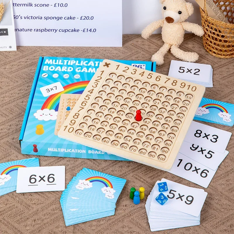 EcoToys Calcublox | Ontketen Je Innerlijke Strategist - Houten Montessori Rekenspel