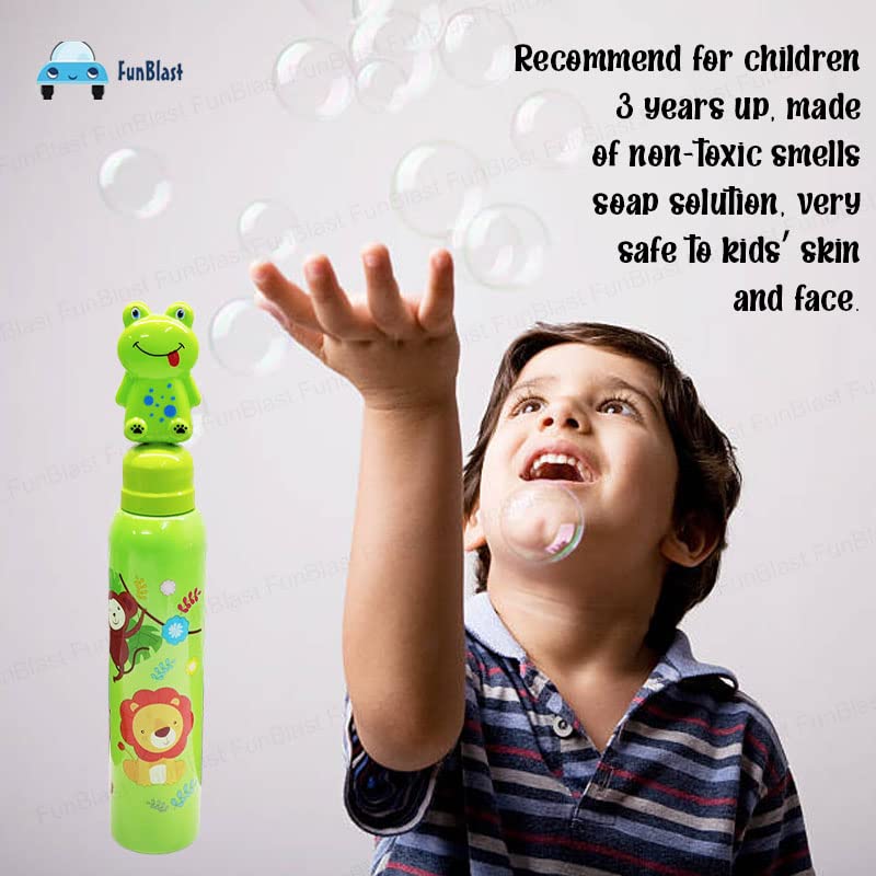 BubbleJoy | Burbujas mágicas para diversión de juego sin fin - Lanzador de pompas de jabón para niños