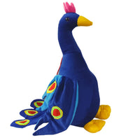 Thumbnail for PlüschParadies | Kuscheliges Spielvergnügen - Süßer Pfau-Kuscheltier für Kinder