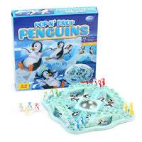 Thumbnail for CoolQuest | Tobogán de pingüino - Rompecabezas de escritorio para niños Juego de dados Juguete