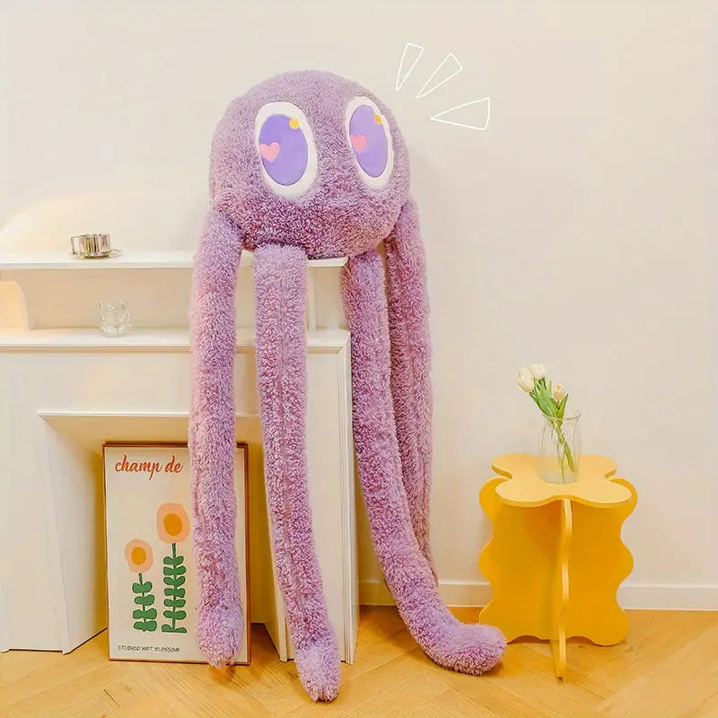 OctoCuddle | Voor warmte en vreugde - Langbenige octopus pluche knuffel