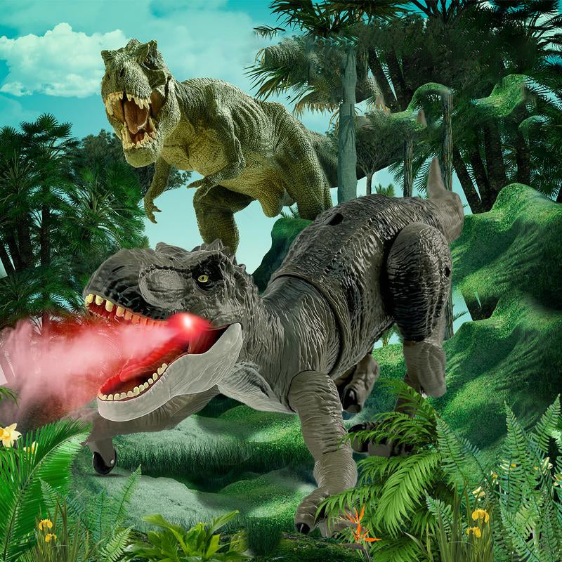 DinoTech Explorer | Ontdek prehistorische actie - Elektronische dinosaurus met afstandsbediening