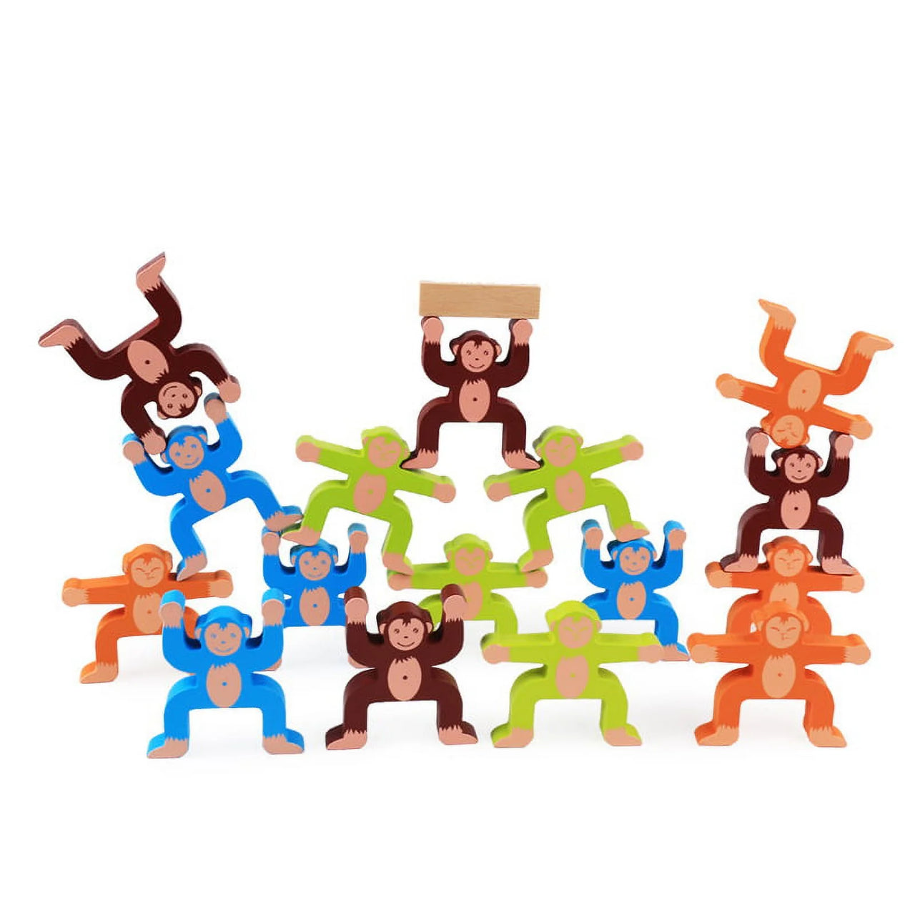 Balanzoo | Learning to cooperate playfully – Wooden Monkey Balance Game