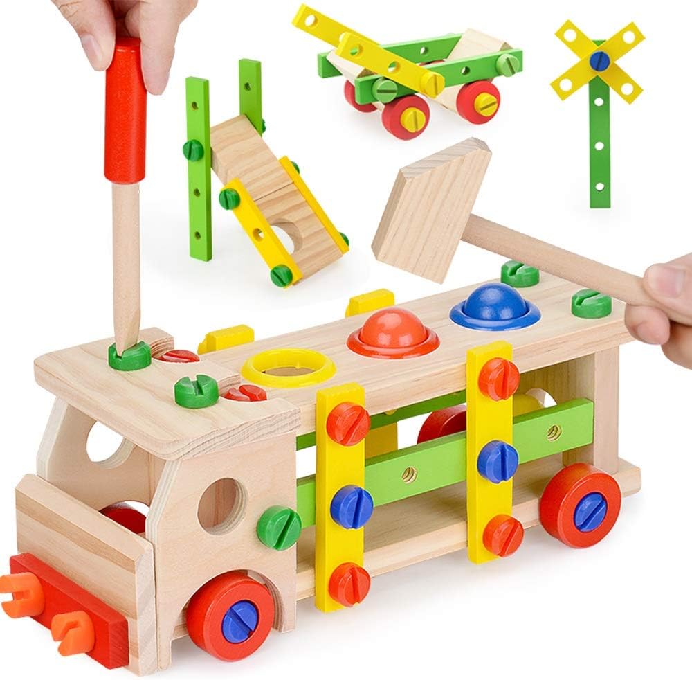 Ecotoys BuildPro | Creatief Speelgoed - Educatief Bouwvoertuig voor Kinderen