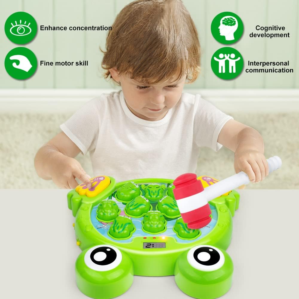 Froschspaß | Spielen, lernen und lachen - Interaktives Kinderspiel