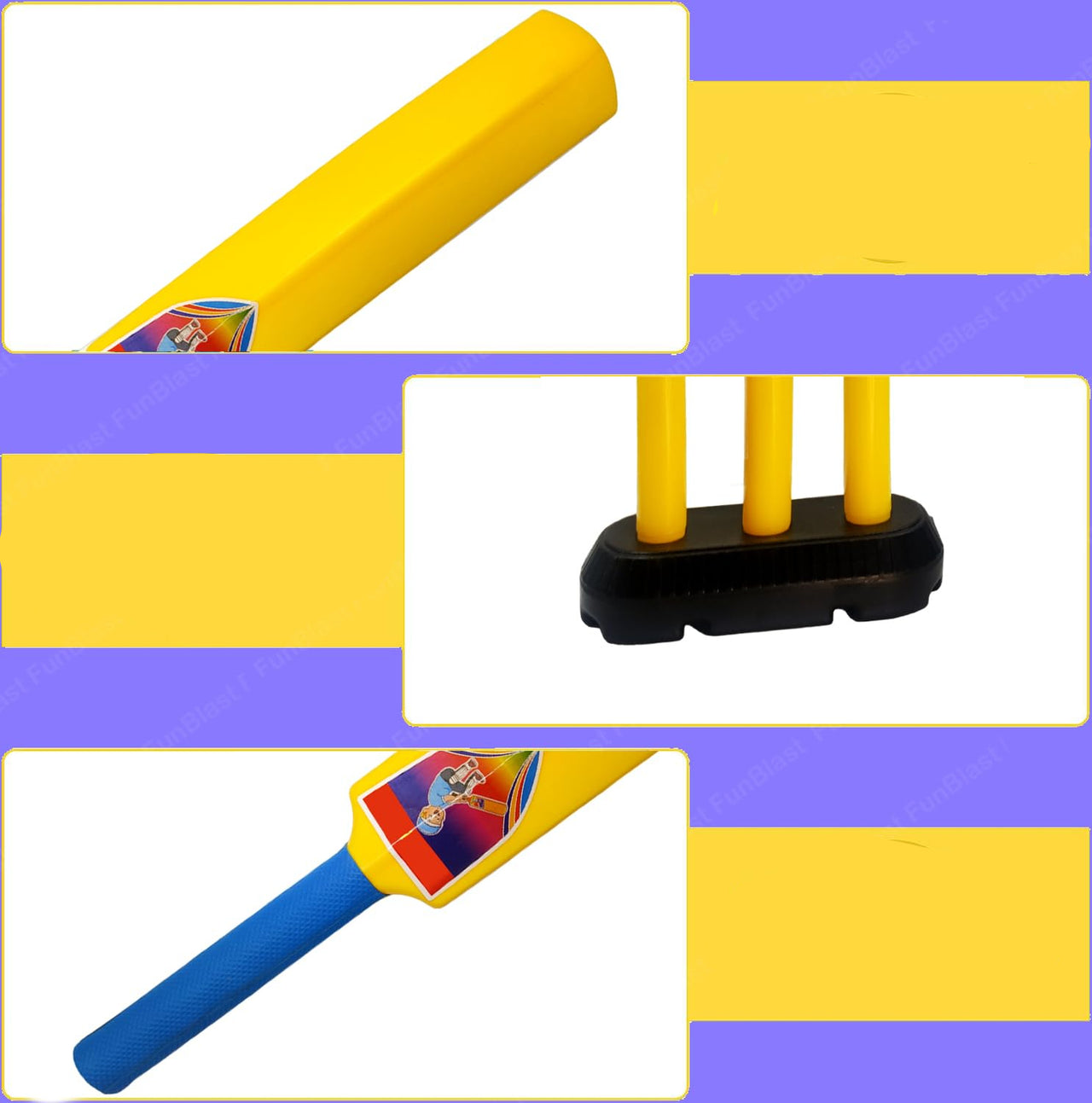 BatBoy | Da un jonrón - Set completo de cricket de plástico para niños