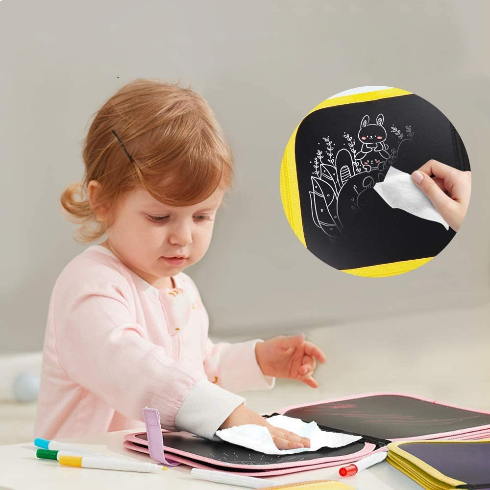 DoodleFun | Plaisir de dessin magique - Livre de dessin réutilisable pour enfants