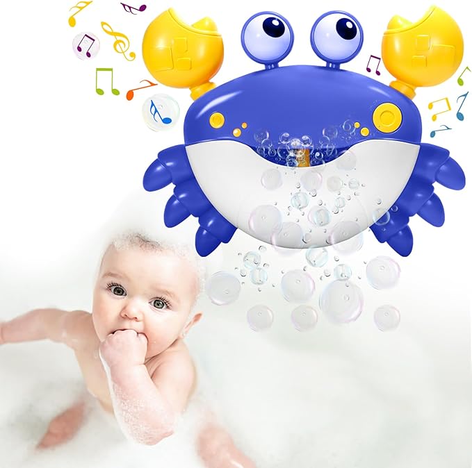 Bubble Krab | Magisch badplezier - Zacht schuim en vrolijke bubbels!