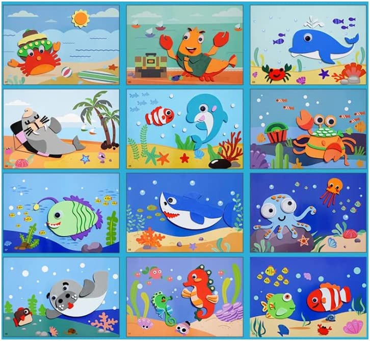 Pegatinas FoamFun | Juego Creativo - Pegatinas de Animales 3D