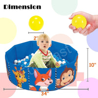 Thumbnail for BalloFun | Jugar y descubrir - Piscina de bolas plegable para interior y exterior