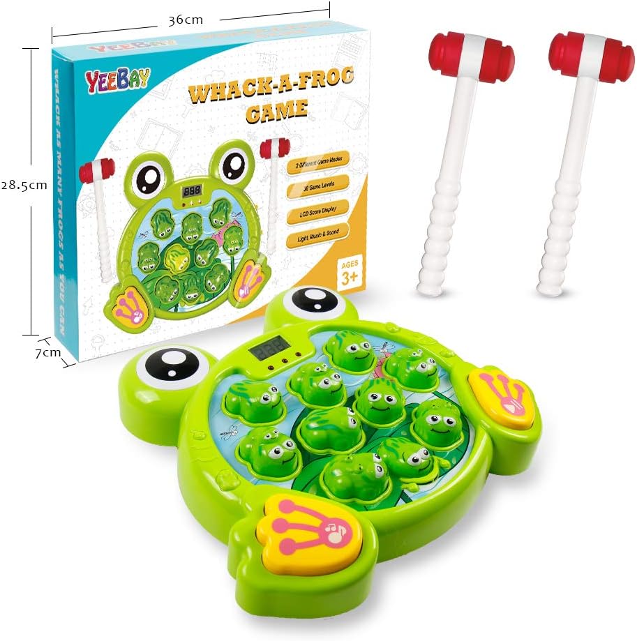 Froschspaß | Spielen, lernen und lachen - Interaktives Kinderspiel