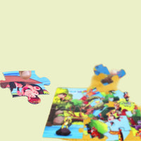 Thumbnail for PuzzleSafari | Abenteuerliches Lernvergnügen - Tierreich Panorama Puzzle für Kinder