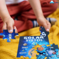 Thumbnail for GalaxyQuest | Ontdek het universum - Houten zonnestelsel puzzel voor kinderen