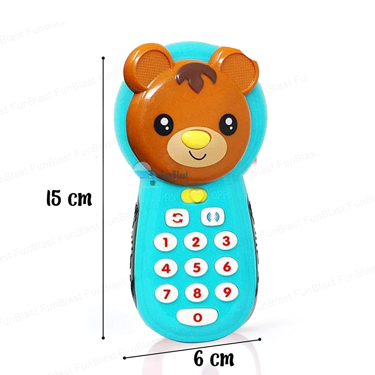 KleuterPhone | Imparare giocando con luce e suono - Telefono giocattolo educativo per bambini