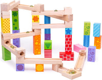 Thumbnail for Ecotoys MarbleMaster | Kreativer Spaß - Holz-Marmorbahn Bau-Spielzeug