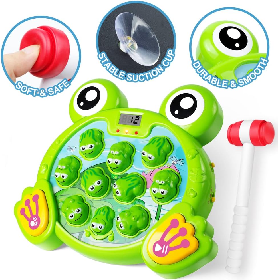 Froschspaß | Spielen, lernen und lachen - Interaktives Kinderspiel