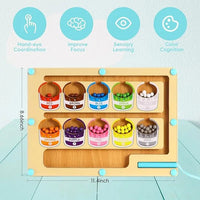 Thumbnail for Farbabstimmung | Farbe erkennen und lernen – Montessori Farb- und Zahlenpuzzlebrett