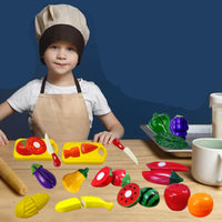 Thumbnail for MiniChef | Spielerisches Lernen Schneiden - Gemüse- und Obstschneideset für Kinder