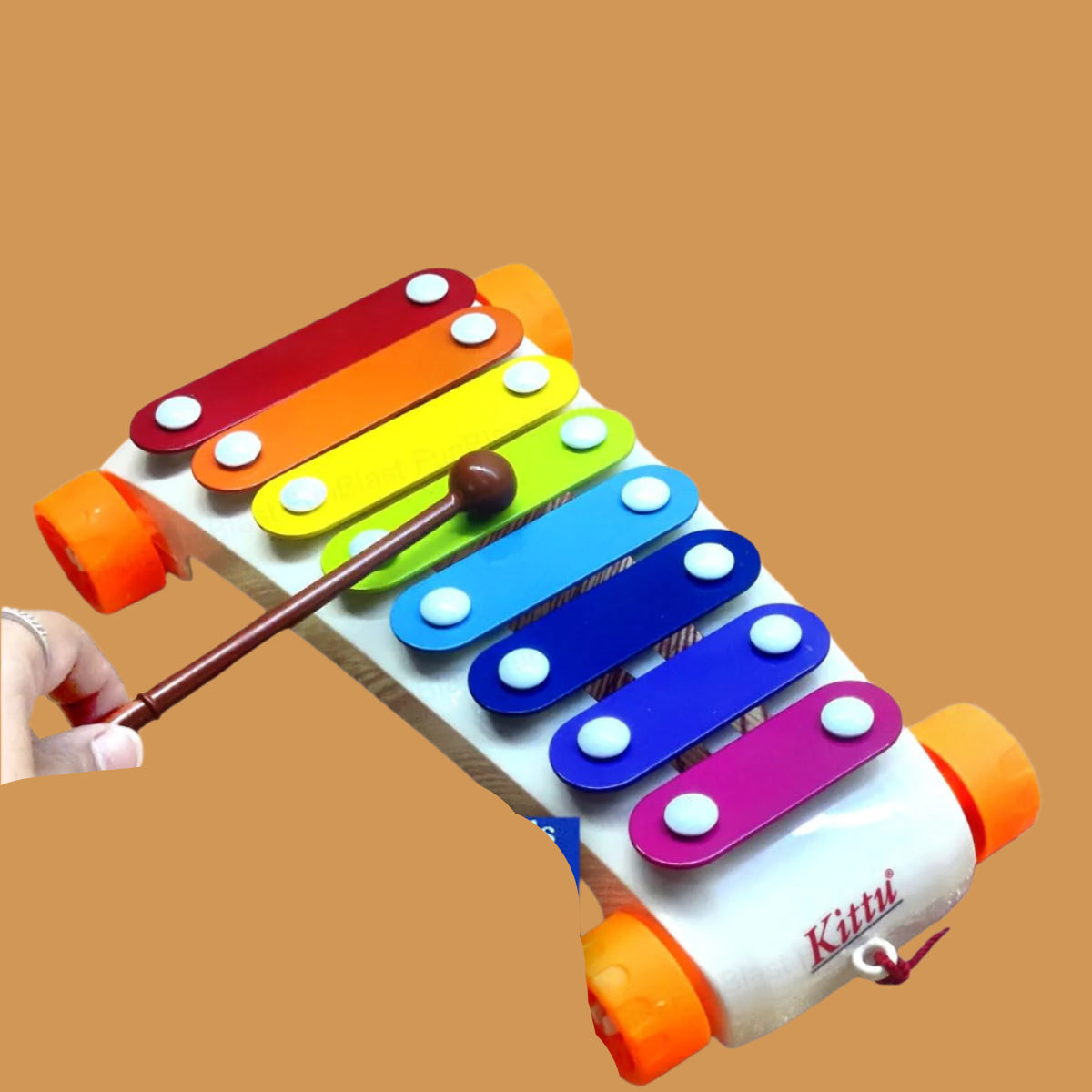 Melodieräder | Musikalische Magie in Bewegung - Ziehspielzeug Xylophon für Kleinkinder