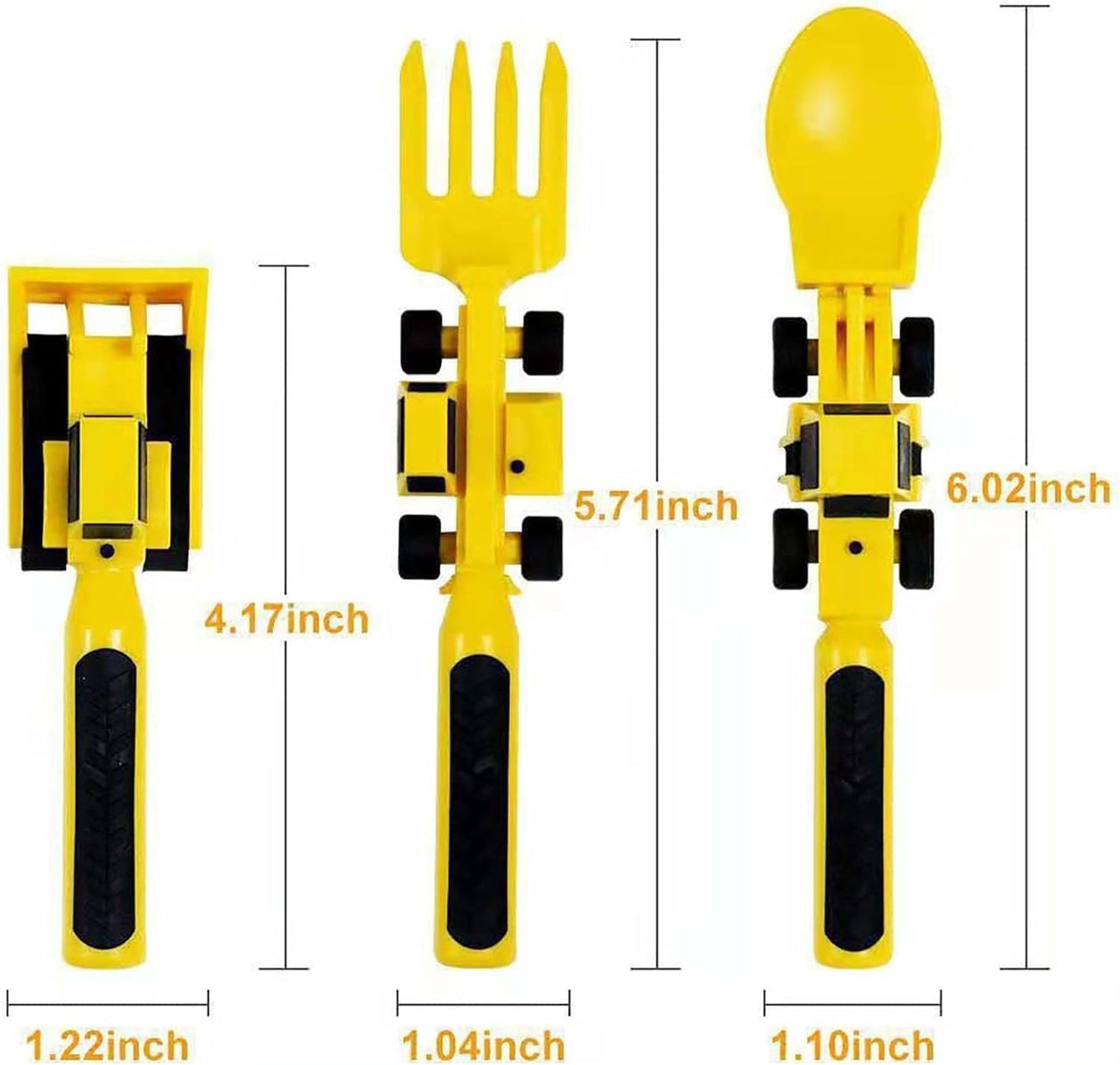 Build & Bite | Eetplezier voor kleine bouwers - Speelse kinderbestekset